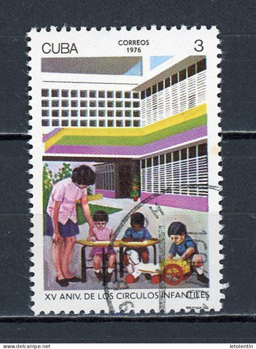 CUBA -  ECOLE MATERNELLE   N°Yt 1919 Obli. - Used Stamps