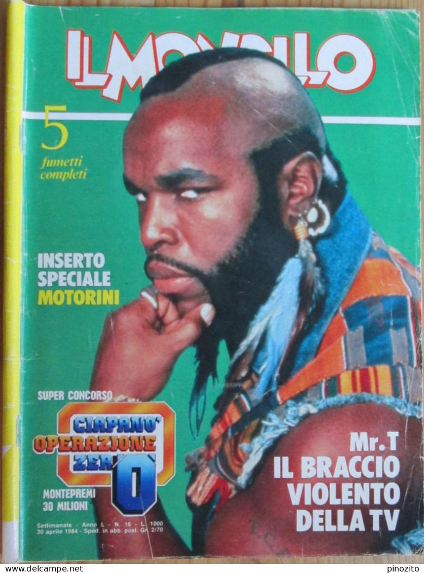 MONELLO 16 1984 Mr. T A-Team Ricchi E Poveri William Hurt Simple Minds Alphaville - Other & Unclassified