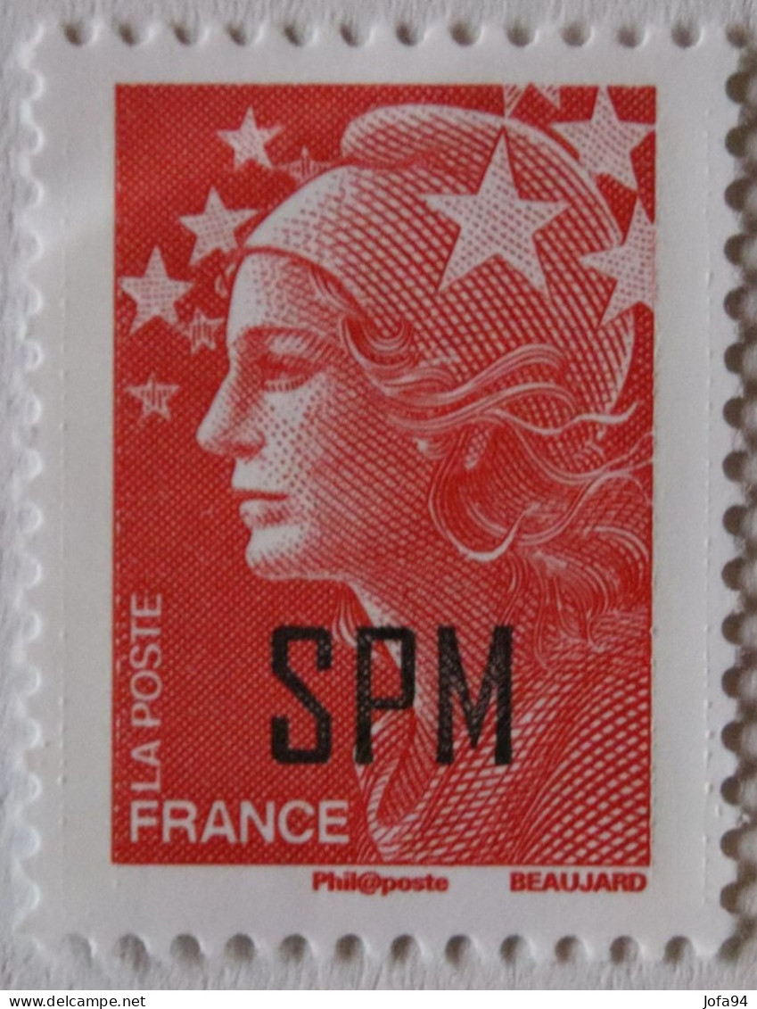 SPM 2008 Marianne De Beaujard Série Complète YT 932/936   Neufs - Nuevos