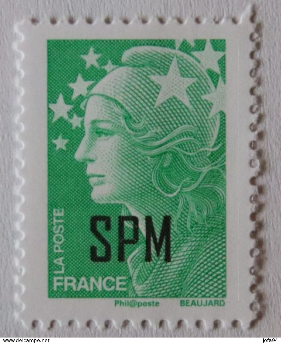 SPM 2008 Marianne De Beaujard Série Complète YT 932/936   Neufs - Nuevos