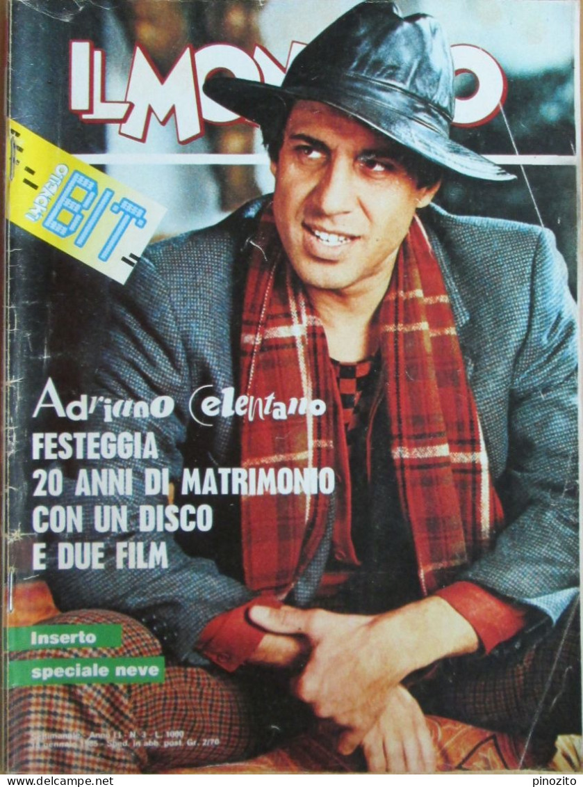 MONELLO 3 1985 Adriano Celentano Tiziana Rivale Loretta Goggi Chad McQueen - Otros & Sin Clasificación