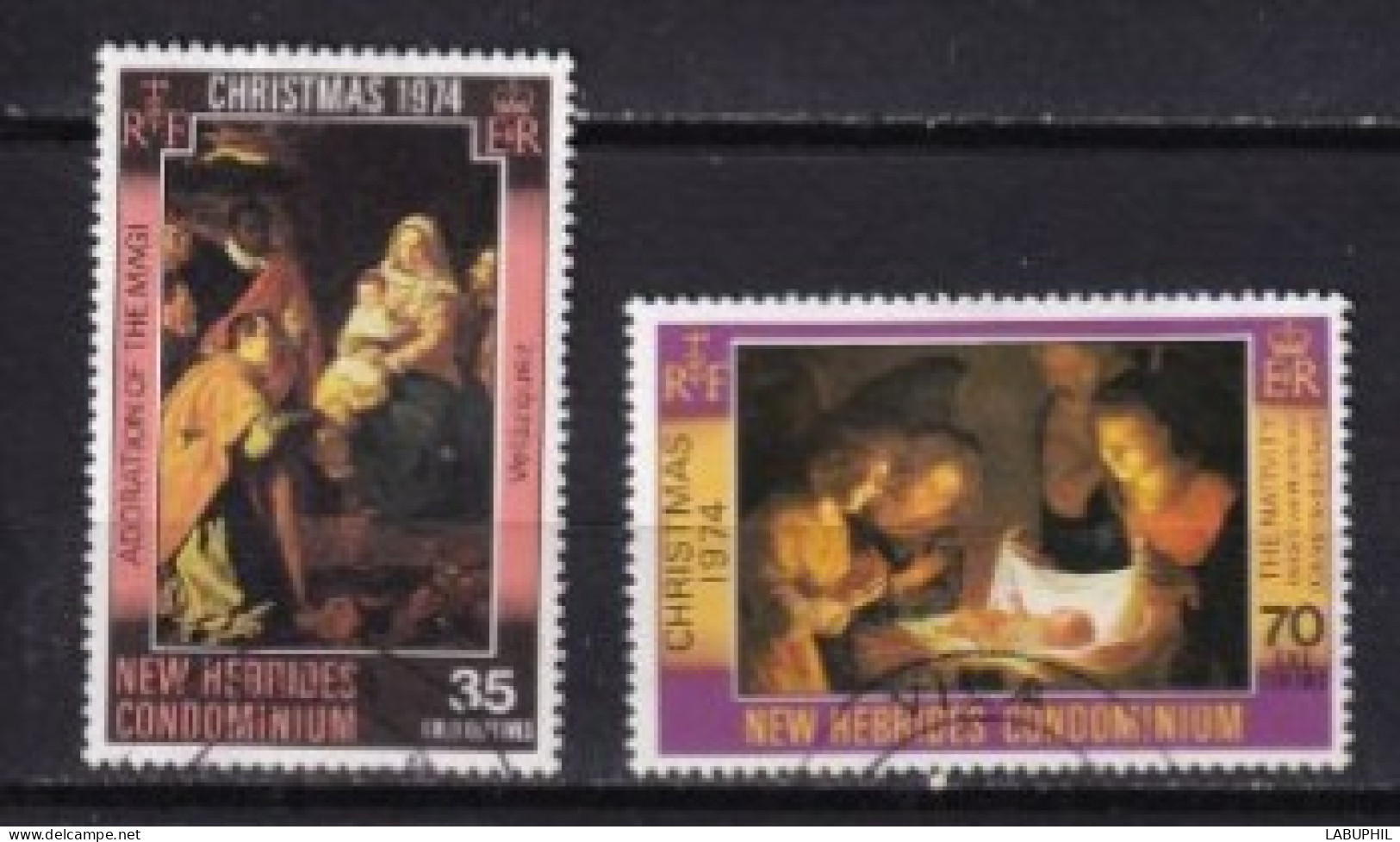 NOUVELLES HEBRIDES Dispersion D'une Collection Oblitéré Et Mlh  1974 - Used Stamps