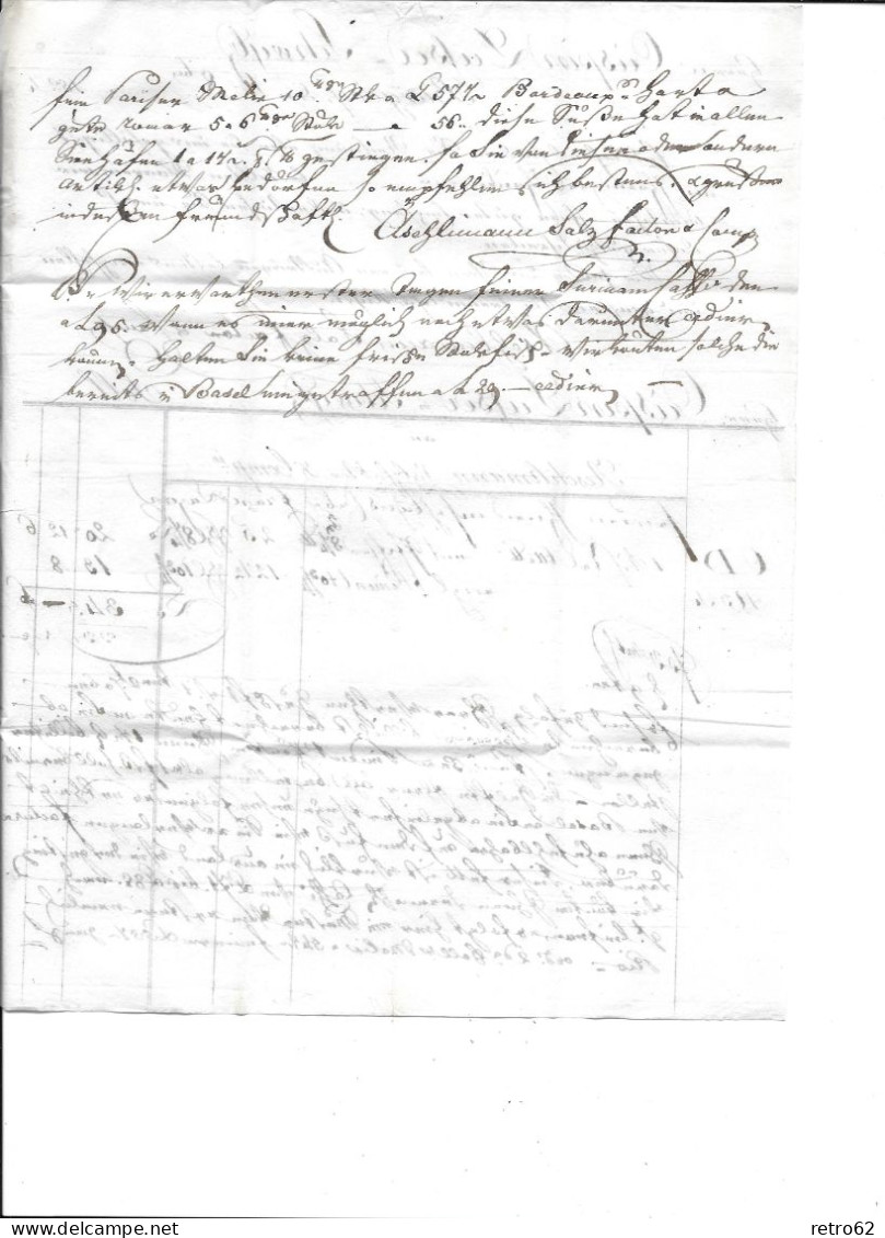 1824 HEIMAT BERN ► Siegel-Faltbrief Mit Zusätzlicher Factura Burgdorf Nach Schwyz An Den Handelsmann Crispin Dusser - ...-1845 Préphilatélie
