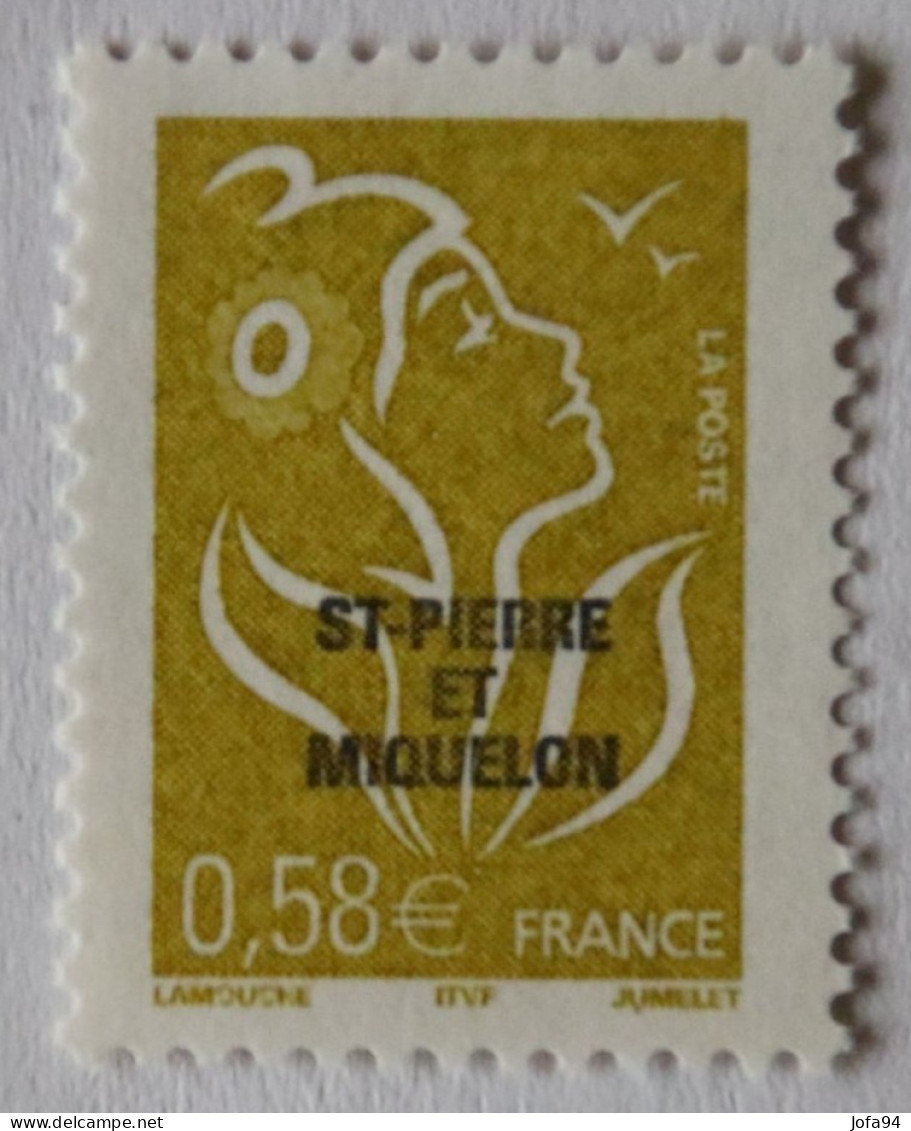 SPM 2005  Série 11   TP Marianne De Lamouche YT 829/839      Neufs - Unused Stamps