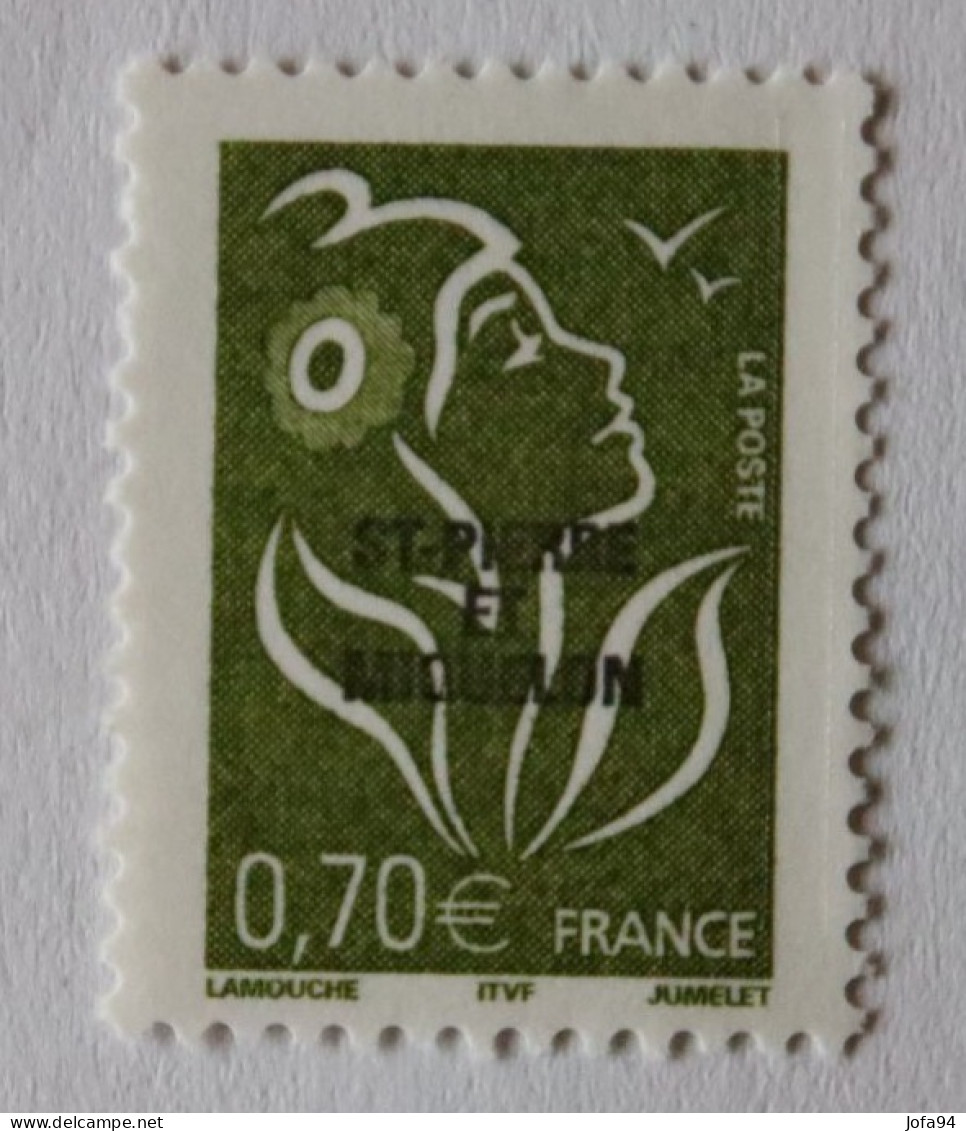 SPM 2005  Série 11   TP Marianne De Lamouche YT 829/839      Neufs - Unused Stamps