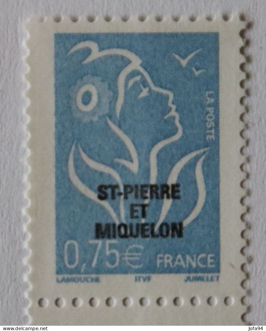 SPM 2005  Série 11   TP Marianne De Lamouche YT 829/839      Neufs - Unused Stamps