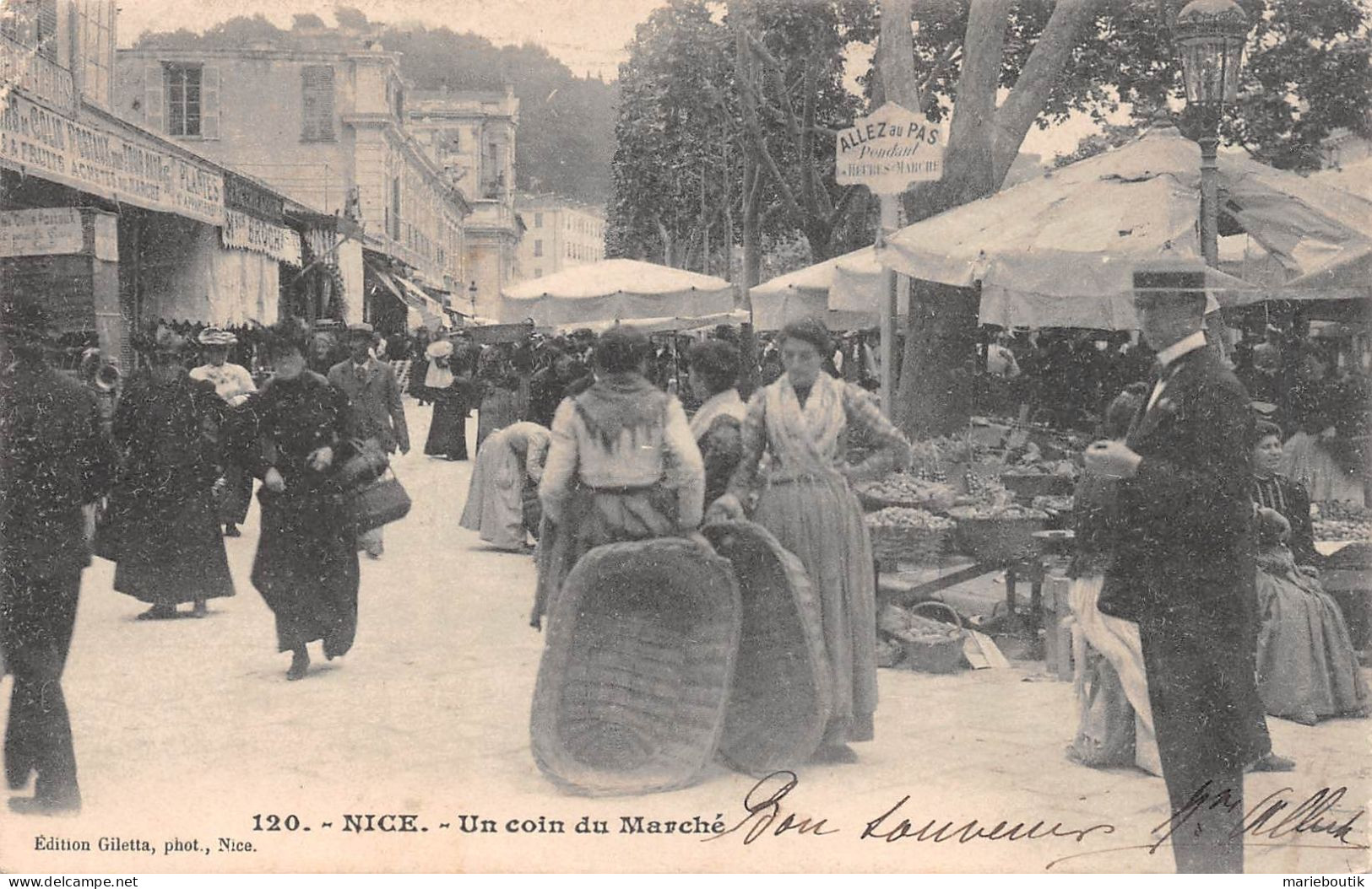 Nice – Un Coin Du Marché (2) - Petits Métiers