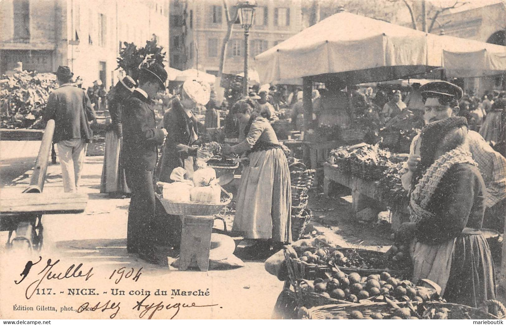 Nice – Un Coin Du Marché (1) - Straßenhandel Und Kleingewerbe