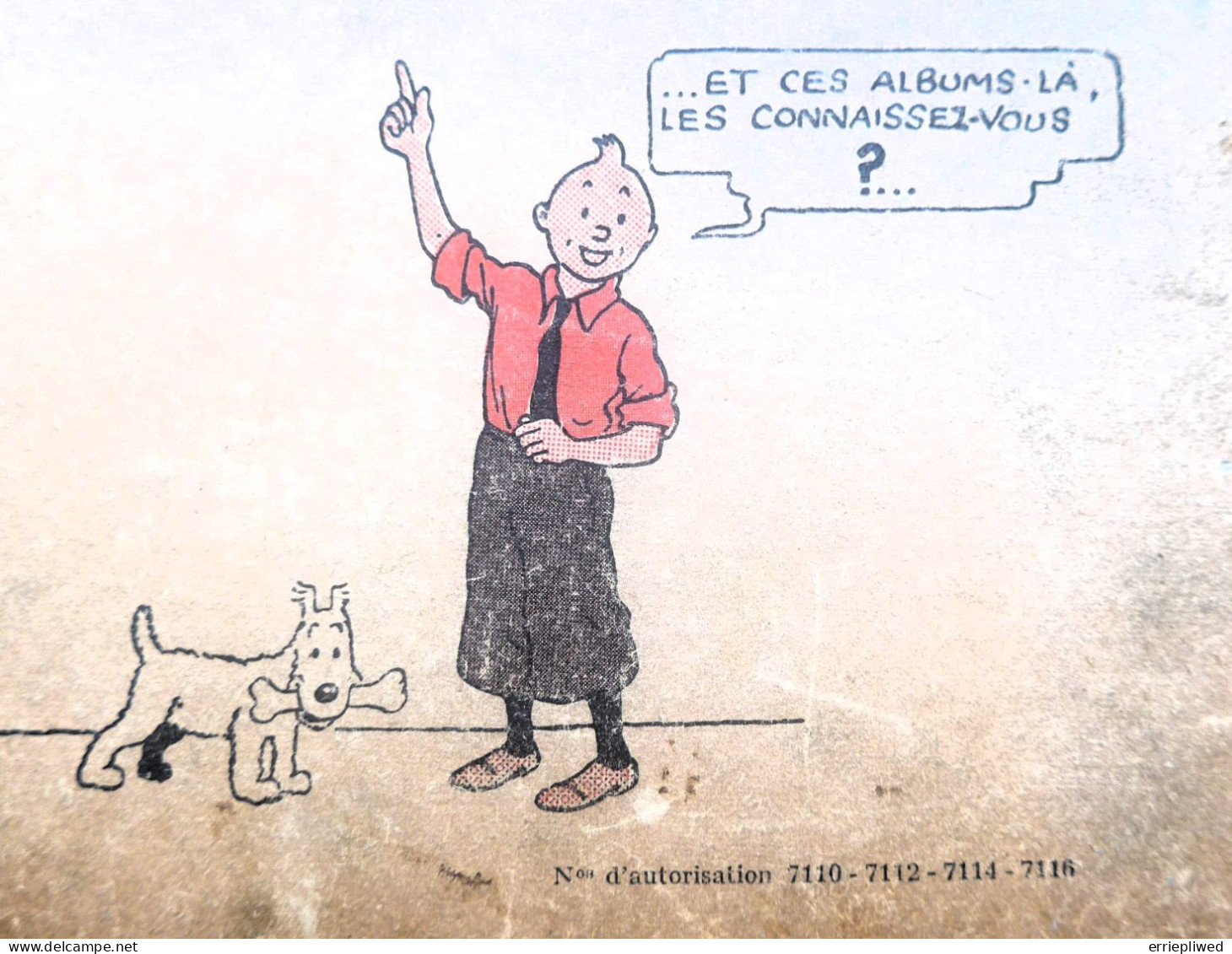 1944 - Tintin - L'Oreille Cassée