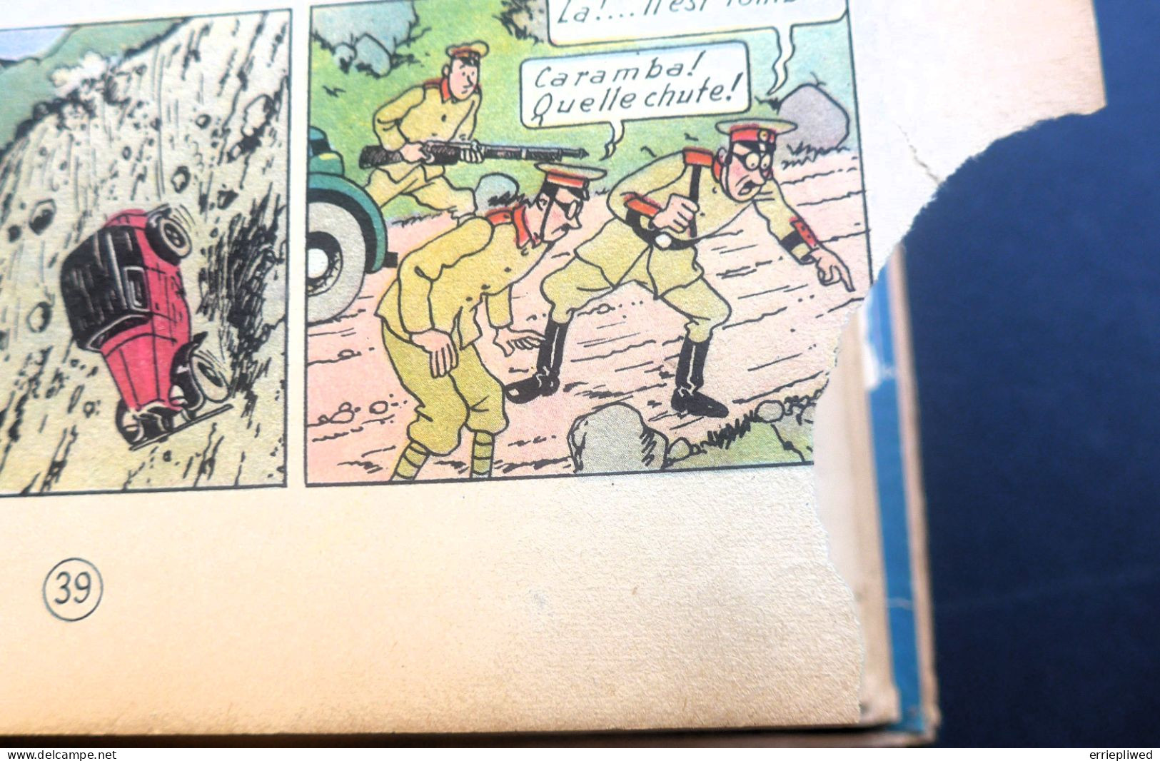 1944 - Tintin - L'Oreille Cassée