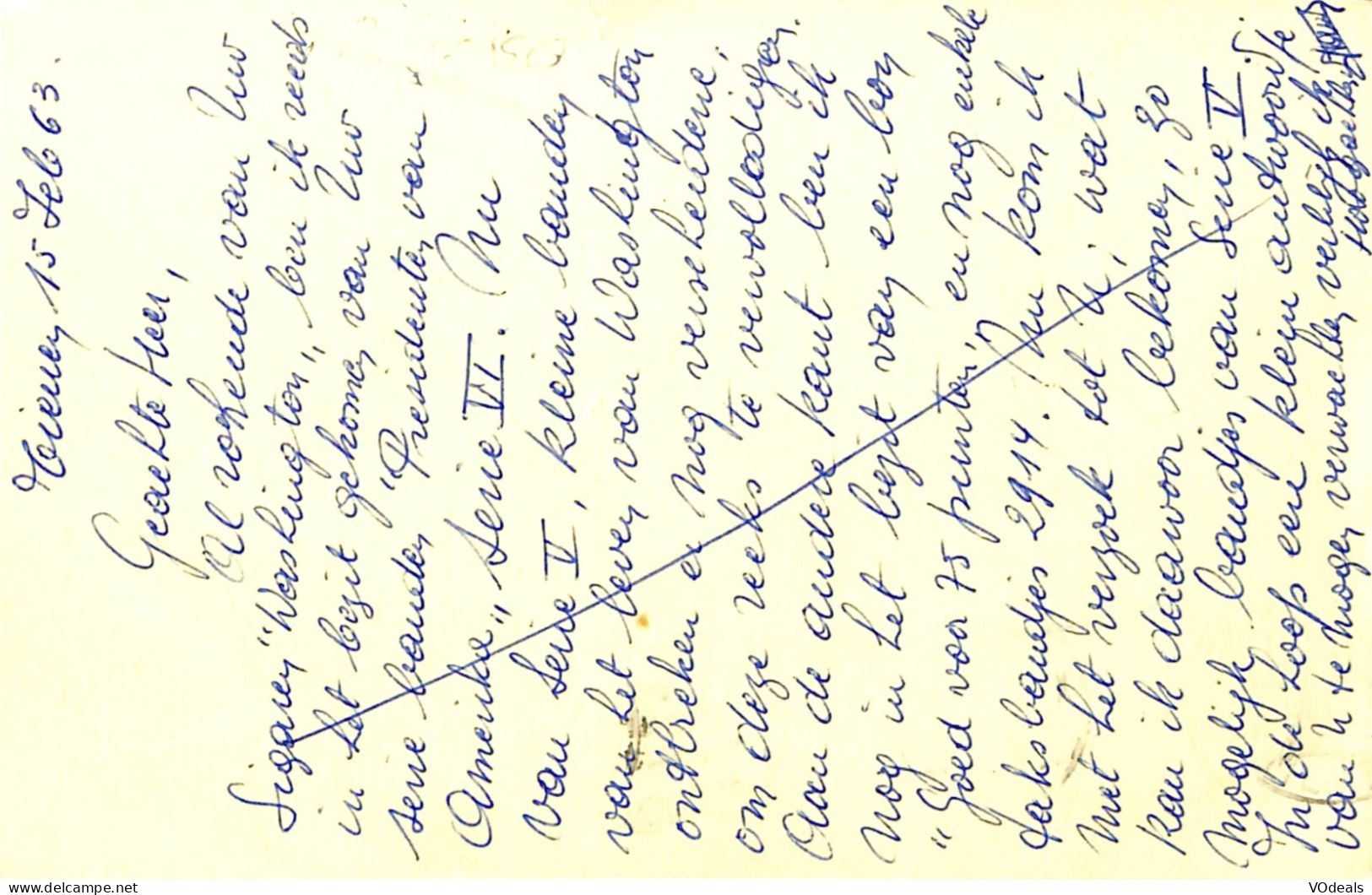 Belgique - Carte Postale - Entier Postal - 1963 - Tienen à Leuven- 2 Francs - Postcards 1951-..