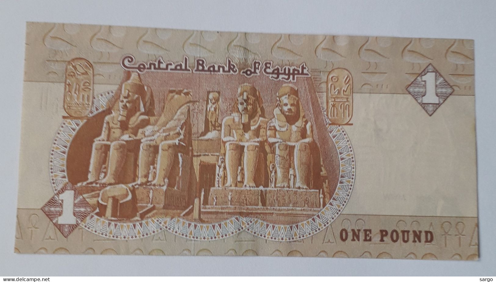 EGYPT - 1 POUND -  P 50 - 1978-2008 -  UNC - BANKNOTES - PAPER MONEY - CARTAMONETA - - Aegypten