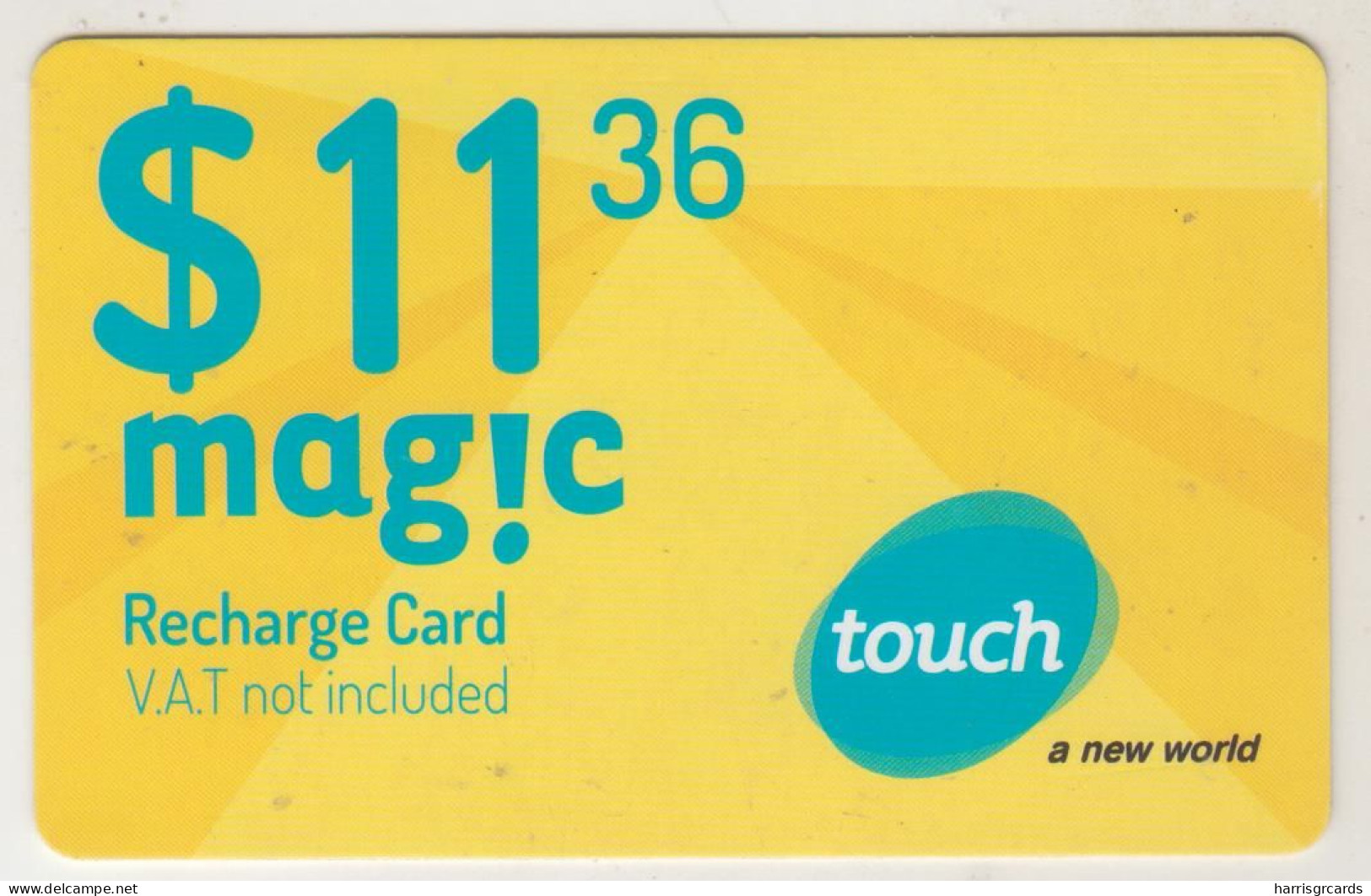 LEBANON - Mag!c , MTC Touch Recharge Card 11.36$, Exp.date 14/06/14, Used - Liban