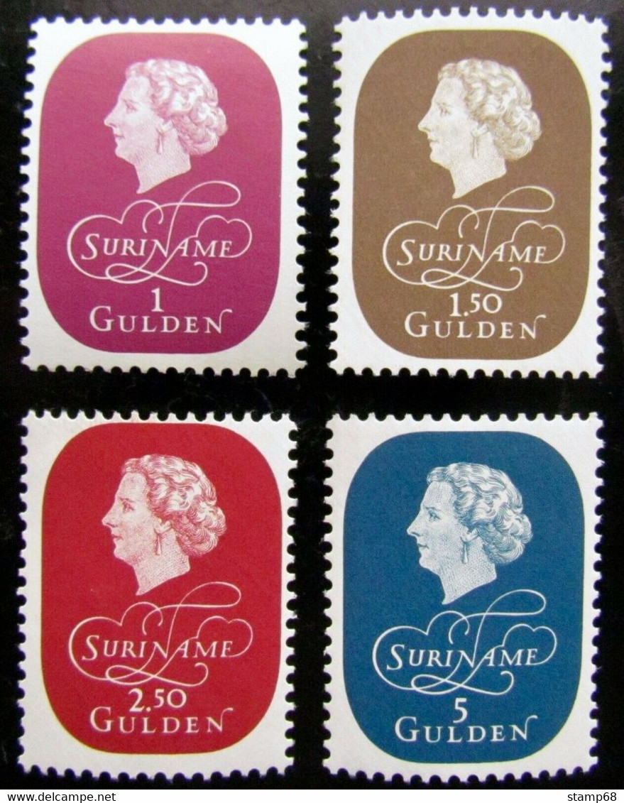 Suriname NVPH 331-34 Koningin Juliana 1959 MNH Postfris - Surinam ... - 1975