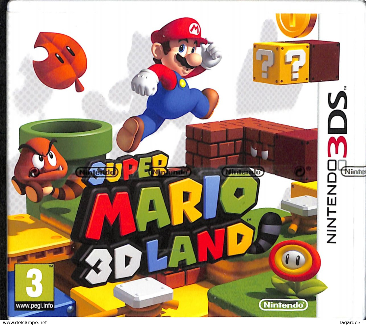 Jeu Nintendo 3DS SUPER MARIO 3D LAND Neuf Sous Blister - Nintendo 3DS