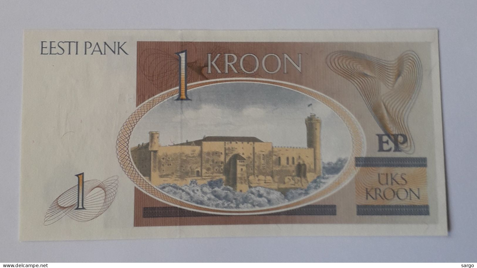 ESTONIA - 1 KROON -  P 69 - 1992 -  UNC - BANKNOTES - PAPER MONEY - CARTAMONETA - - Estonia