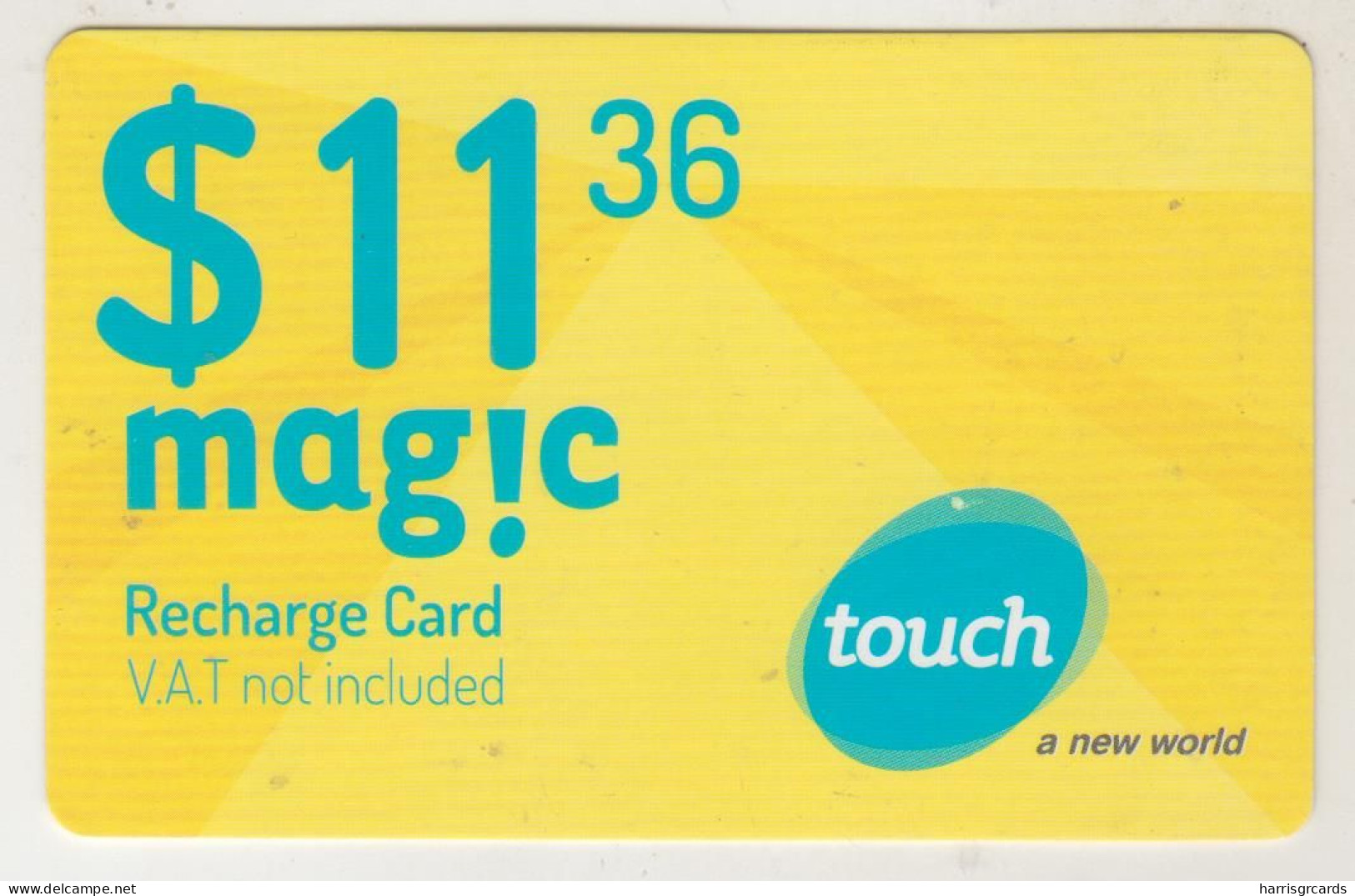 LEBANON - Mag!c , MTC Touch Recharge Card 11.36$, Exp.date 22/08/15, Used - Libanon