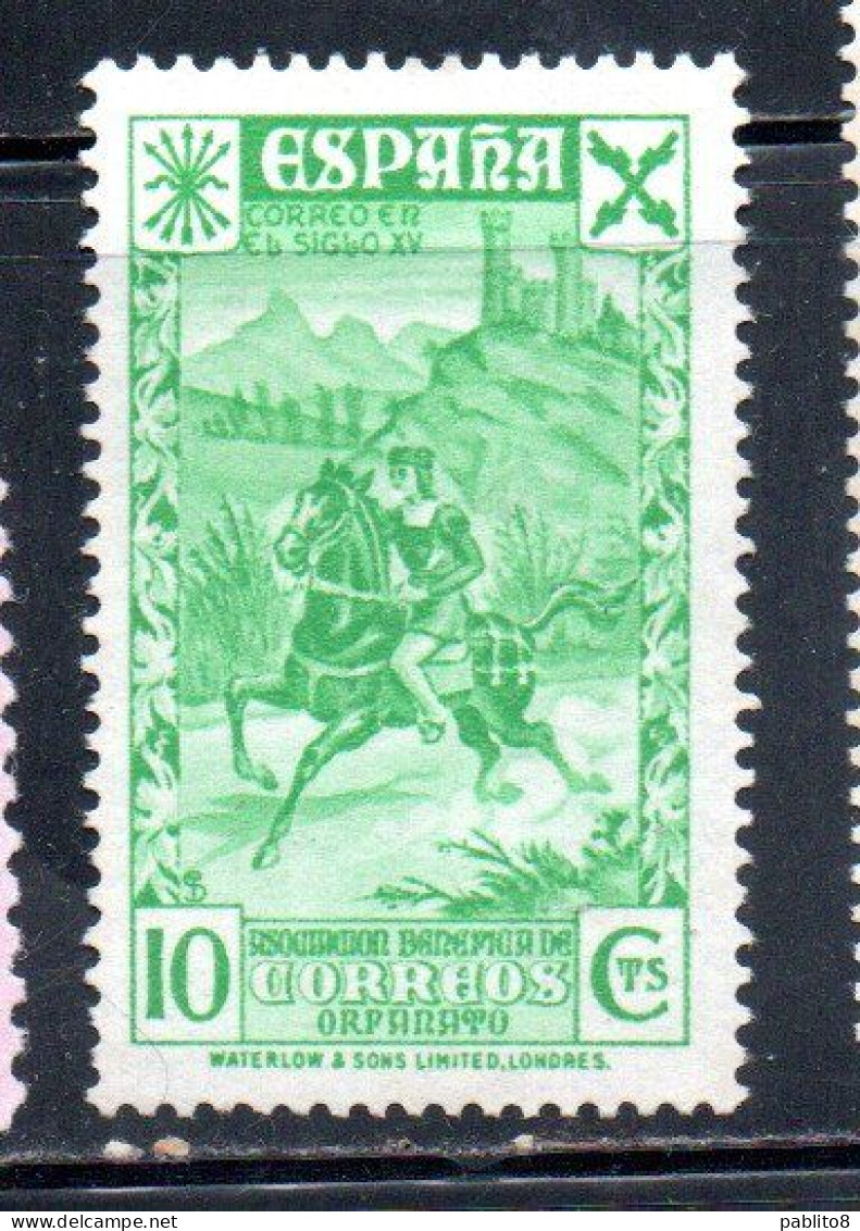 SPAIN ESPAÑA SPAGNA 1930  ORFANATO 10c MLH - Charity