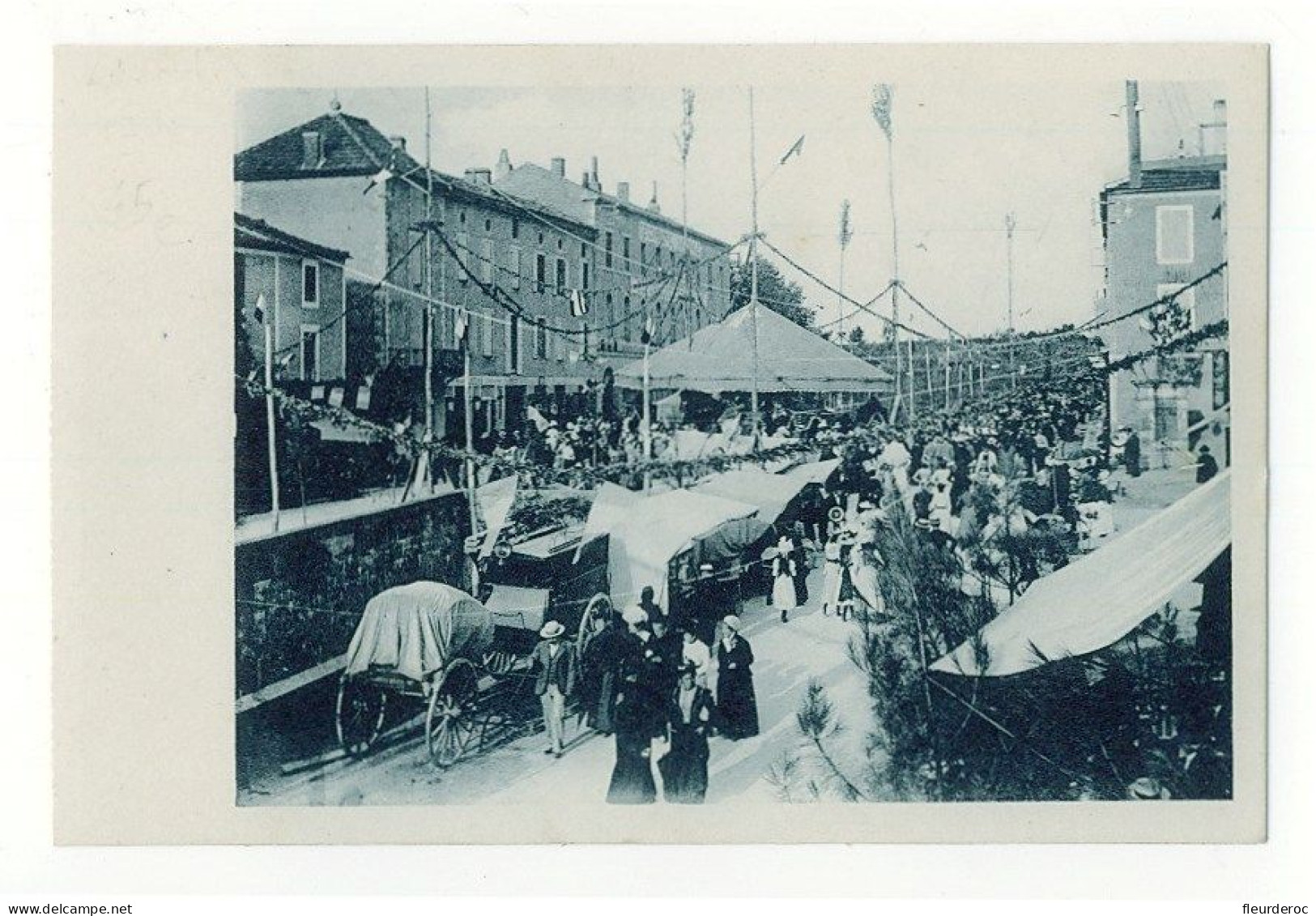 46 - DT50873CPA - LUZECH - Les Fêtes De Septembre - MANEGE - Parfait état - LOT - Luzech