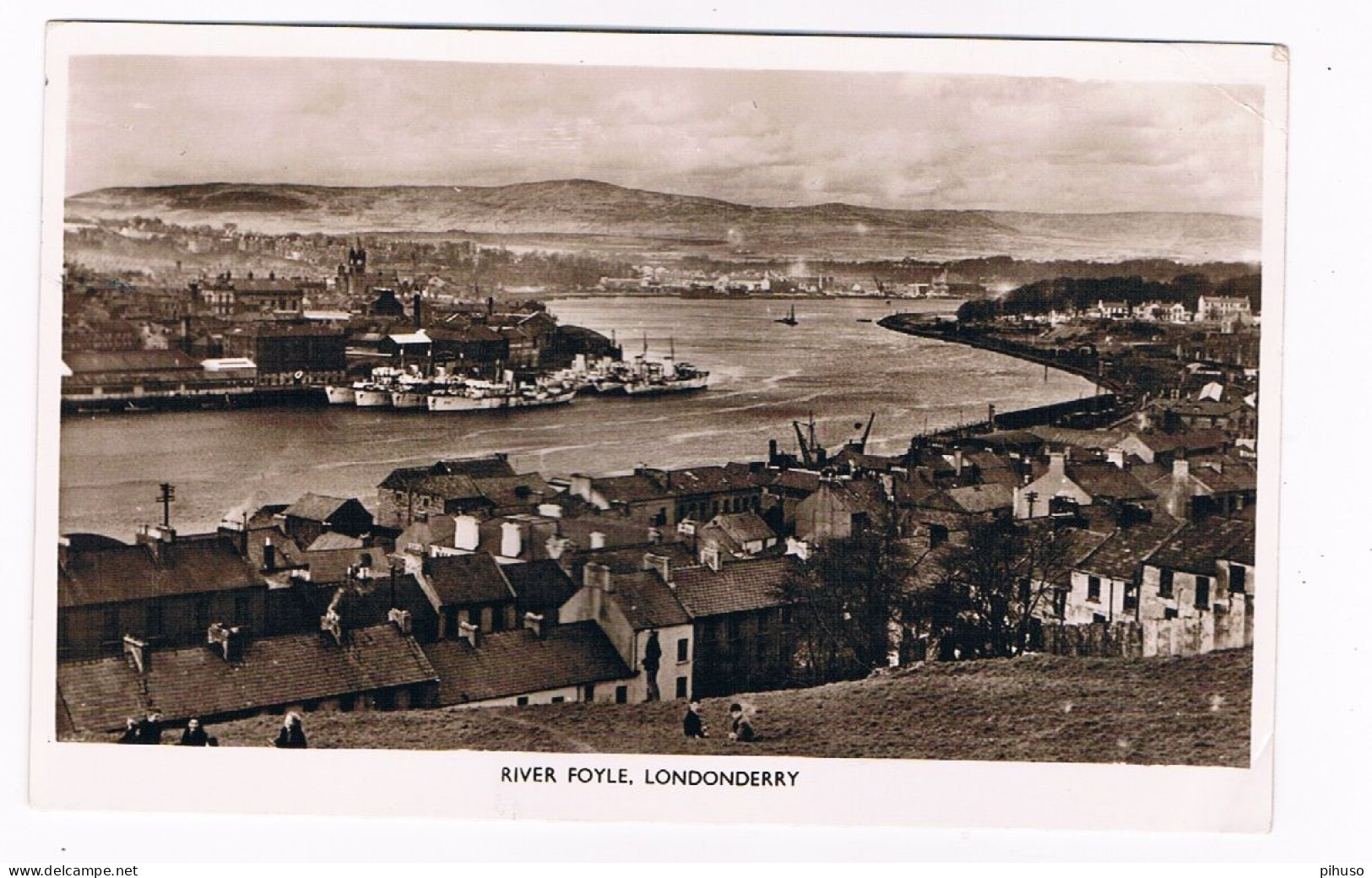 UK-4090  LONDONDERRY : River Foyle - Londonderry