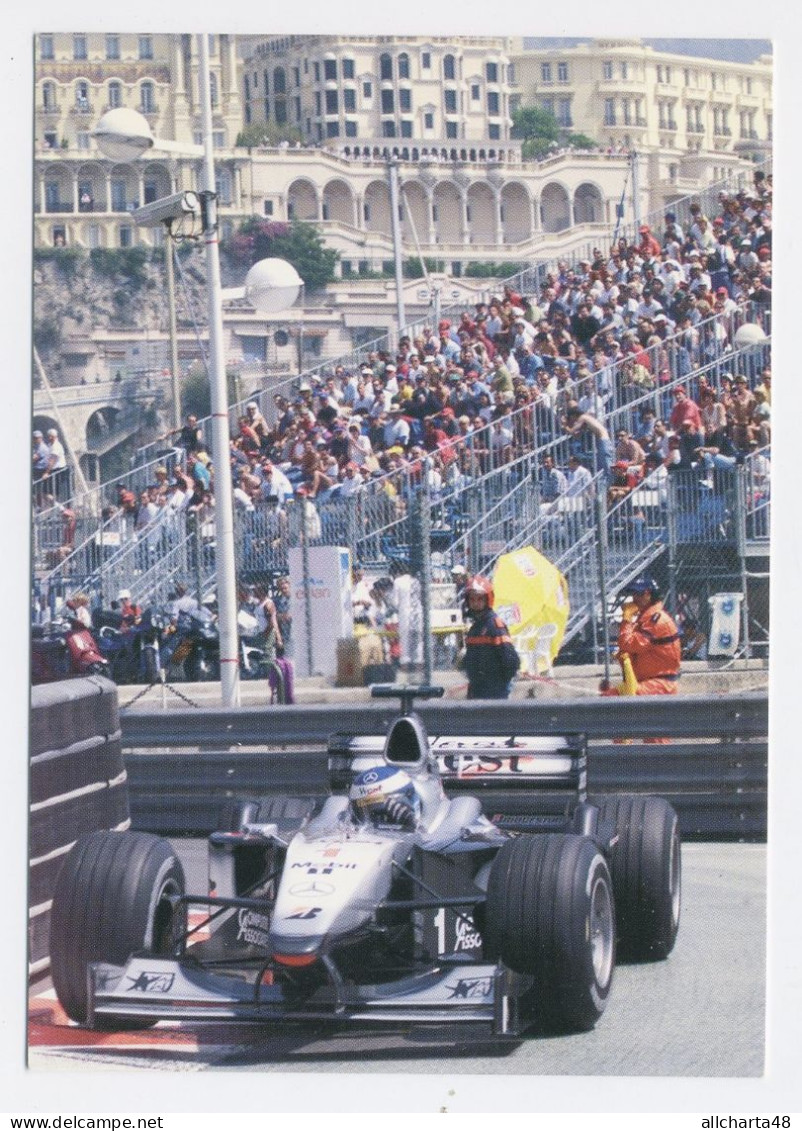 D6943] FORMULA 1 MIKA HAKKINEN MCLAREN MP4/15 MONTECARLO 2000 Automobilismo F1 Grand Prix - Demonstrationen