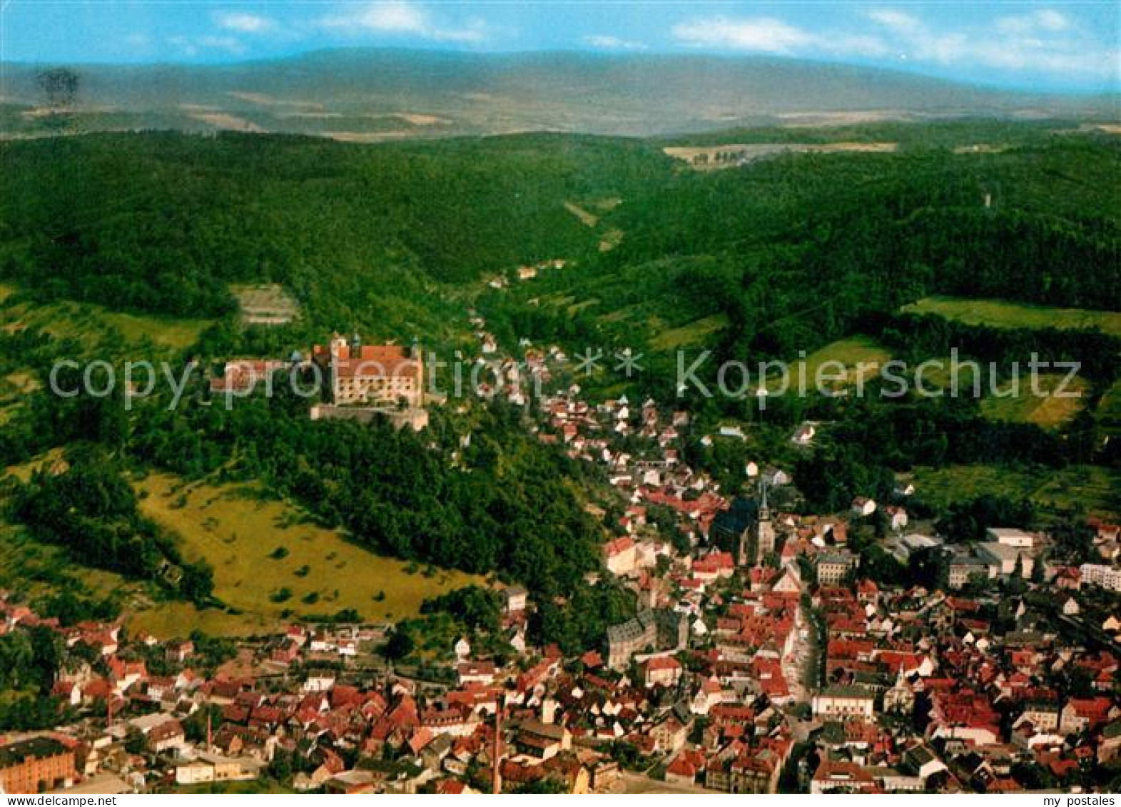 73088599 Kulmbach Fliegeraufnahme Plassenburg Kulmbach - Kulmbach