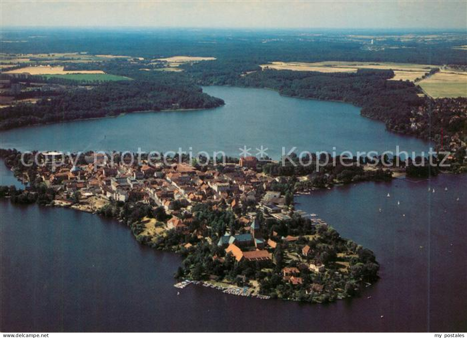 73088577 Ratzeburg Fliegeraufnahme Ratzeburg - Ratzeburg