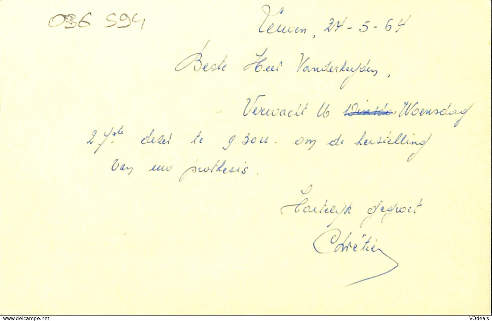 Belgique - Carte Postale - Entier Postal - 1964 - Leuven - Leuven - 2 Francs - Postcards 1951-..