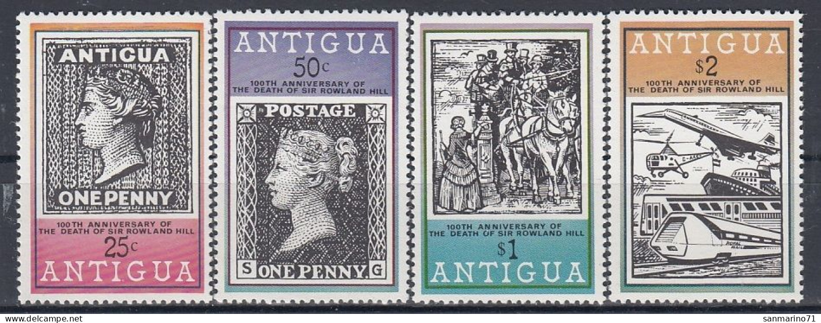 ANTIGUA 529-532,unused - Timbres Sur Timbres