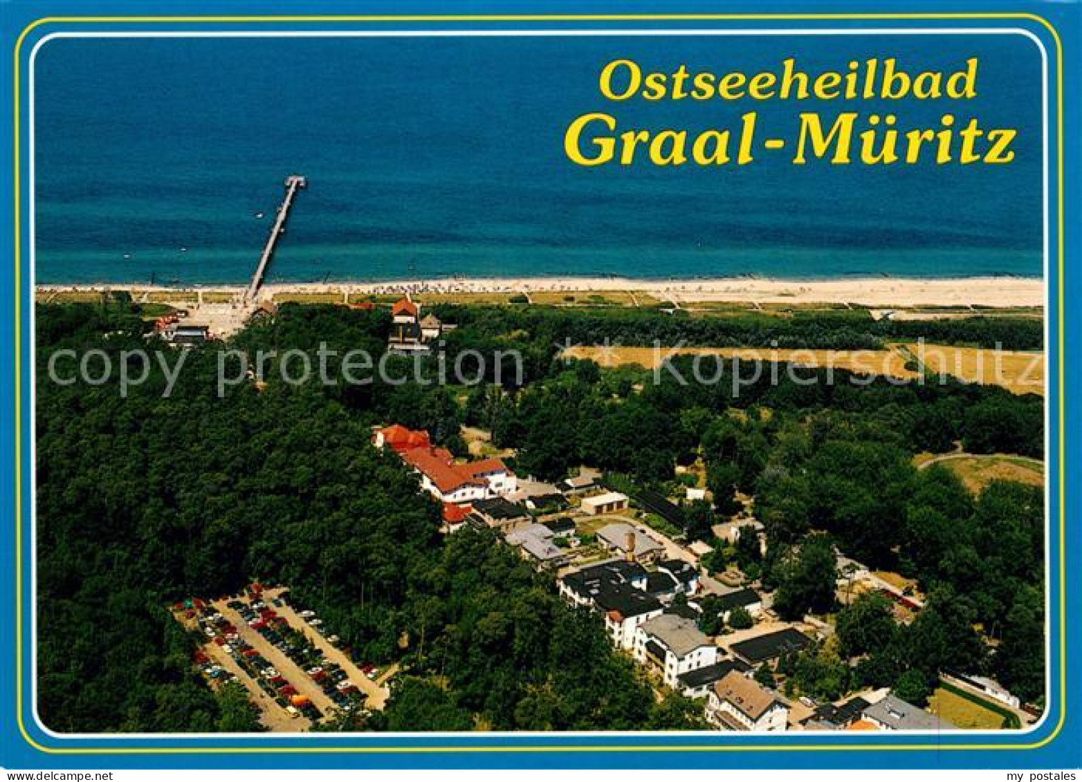 73088470 Graal-Mueritz Ostseebad Fliegeraufnahme Seeheilbad Graal-Mueritz - Graal-Müritz