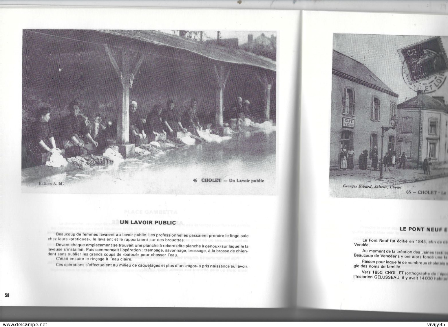 49 - CHOLET - T.Beau Livre De 84 Pages " Images Du Passé 1900/1920" - 1989 - Pays De Loire