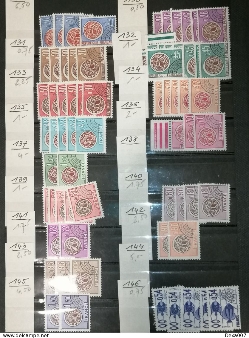 Album France overprints, tax and railway stamps / big value!