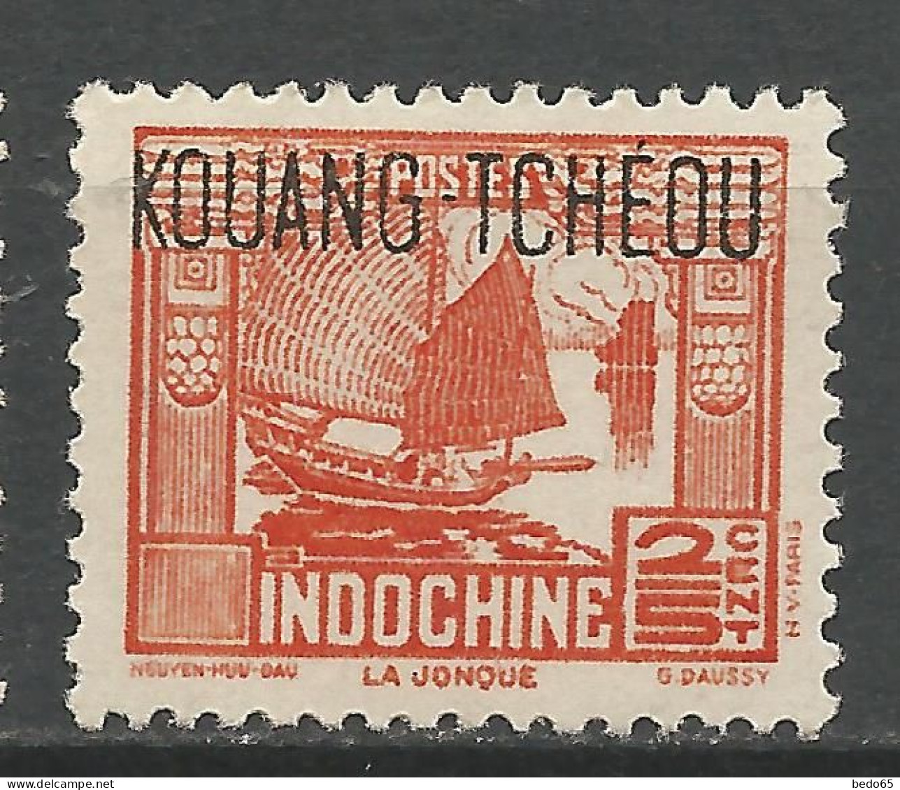 KOUANG-TCHEOU N° 99 NEUF** LUXE SANS CHARNIERE NI TRACE / Hingeless / MNH - Unused Stamps