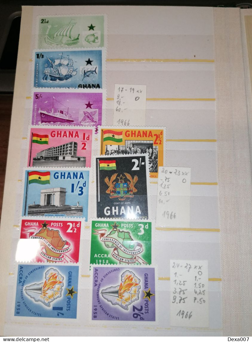 Album Ghana, Beautiful Mint(**) Collection! - Collections (en Albums)