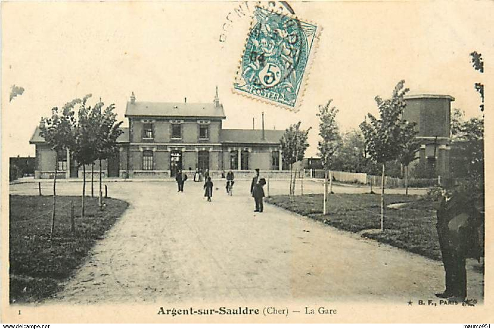 18 ARGENT - LA GARE - Argent-sur-Sauldre