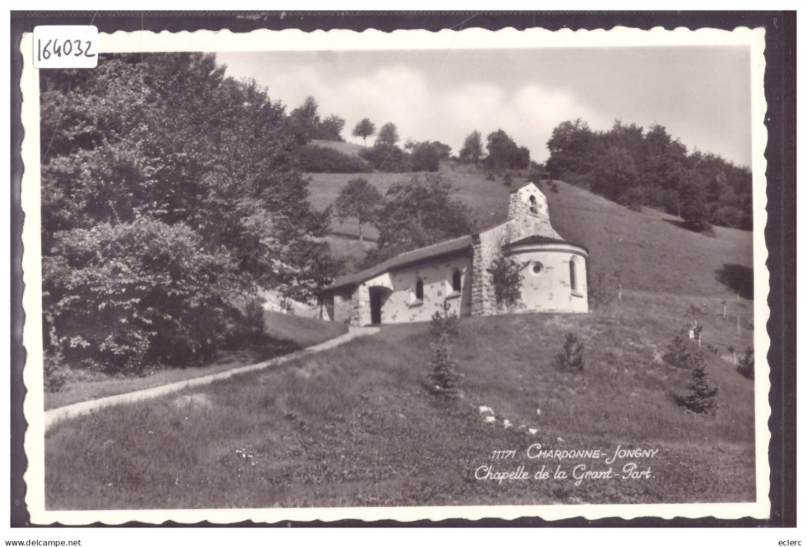 DISTRICT DE VEVEY - CHARDONNE JONGNY - L'EGLISE - TB - Chardonne