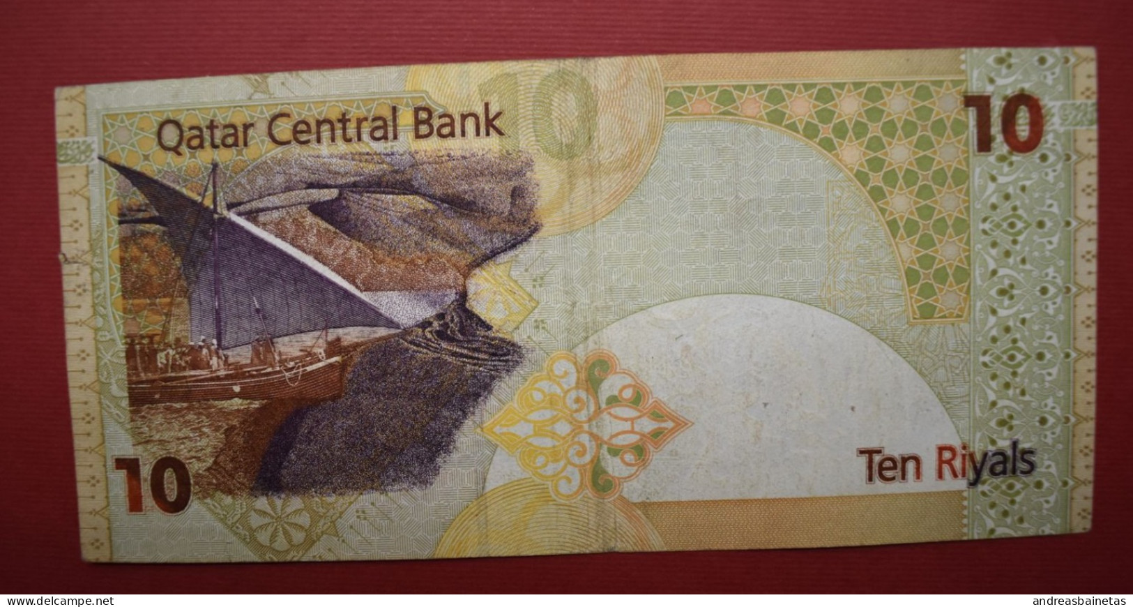 Banknotes   Qatar 10 Riyals P# 30 - Giamaica