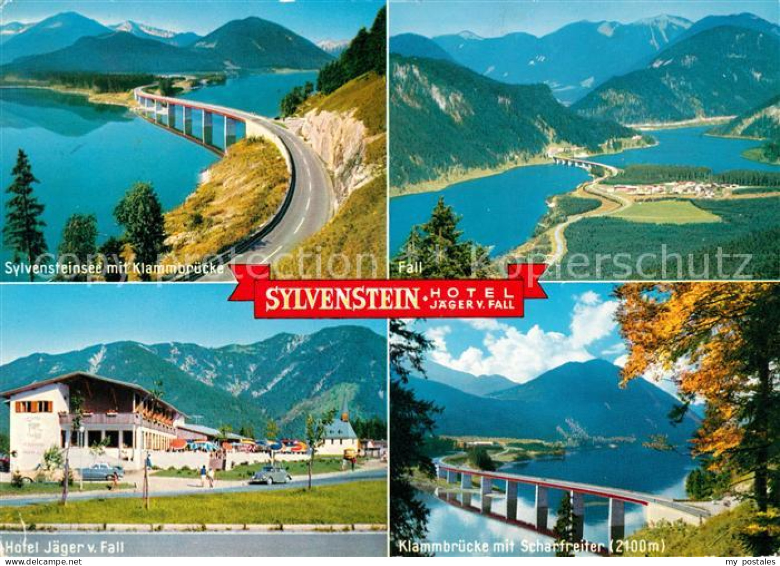 73049002 Sylvensteinsee Lenggries Hotel Jaeger Von Fall Flugaufnahme Klammbrueck - Lenggries