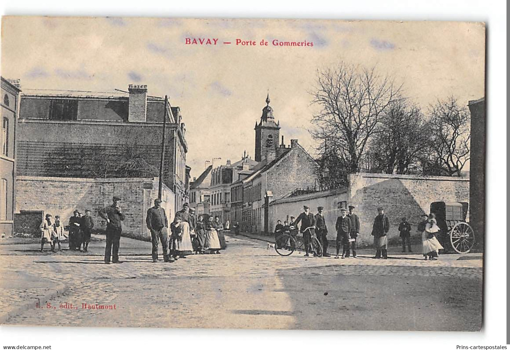 CPA 59 Bavay Porte De Gommeries - Bavay