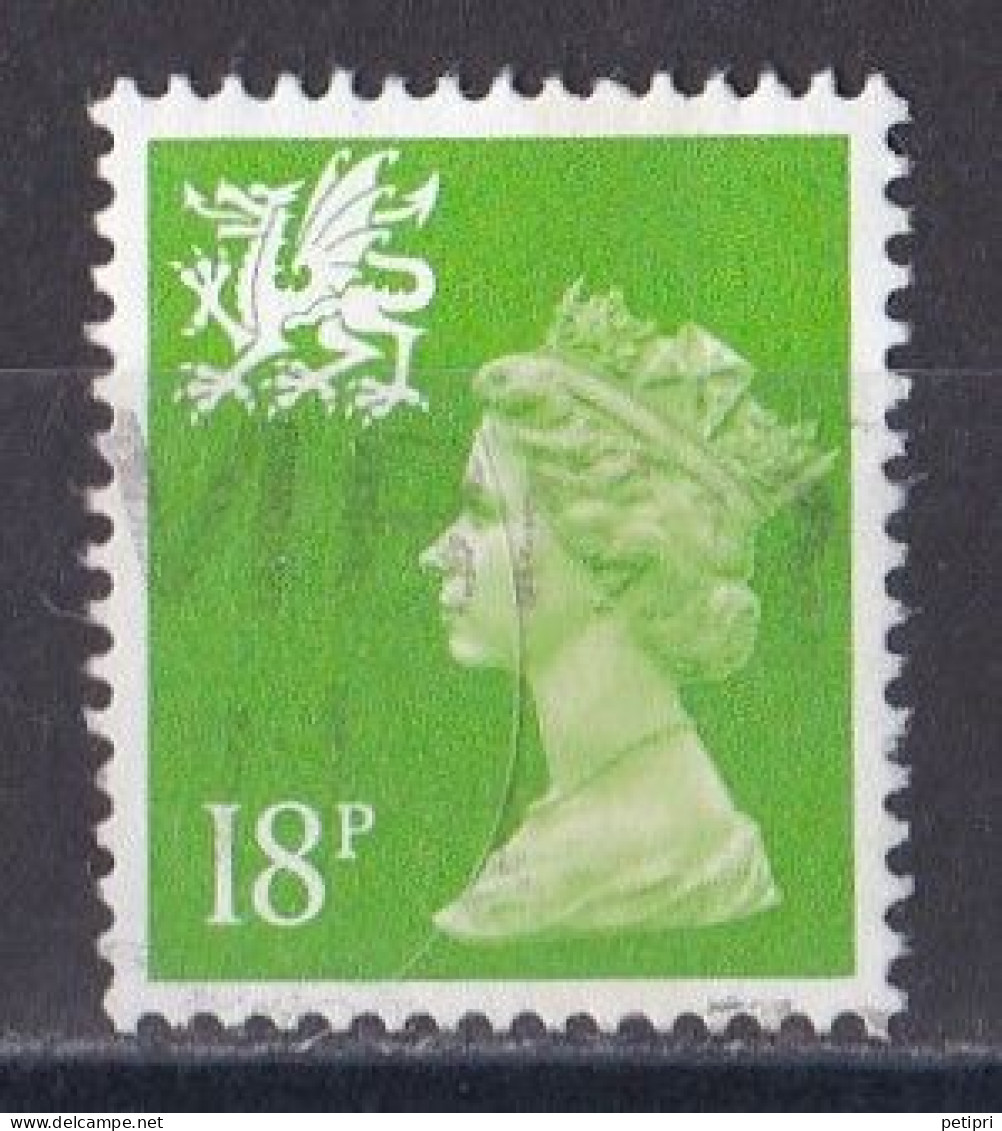 Grande Bretagne -  Elisabeth II - Pays De Galles -  Y&T N ° 1581 Oblitéré - Wales