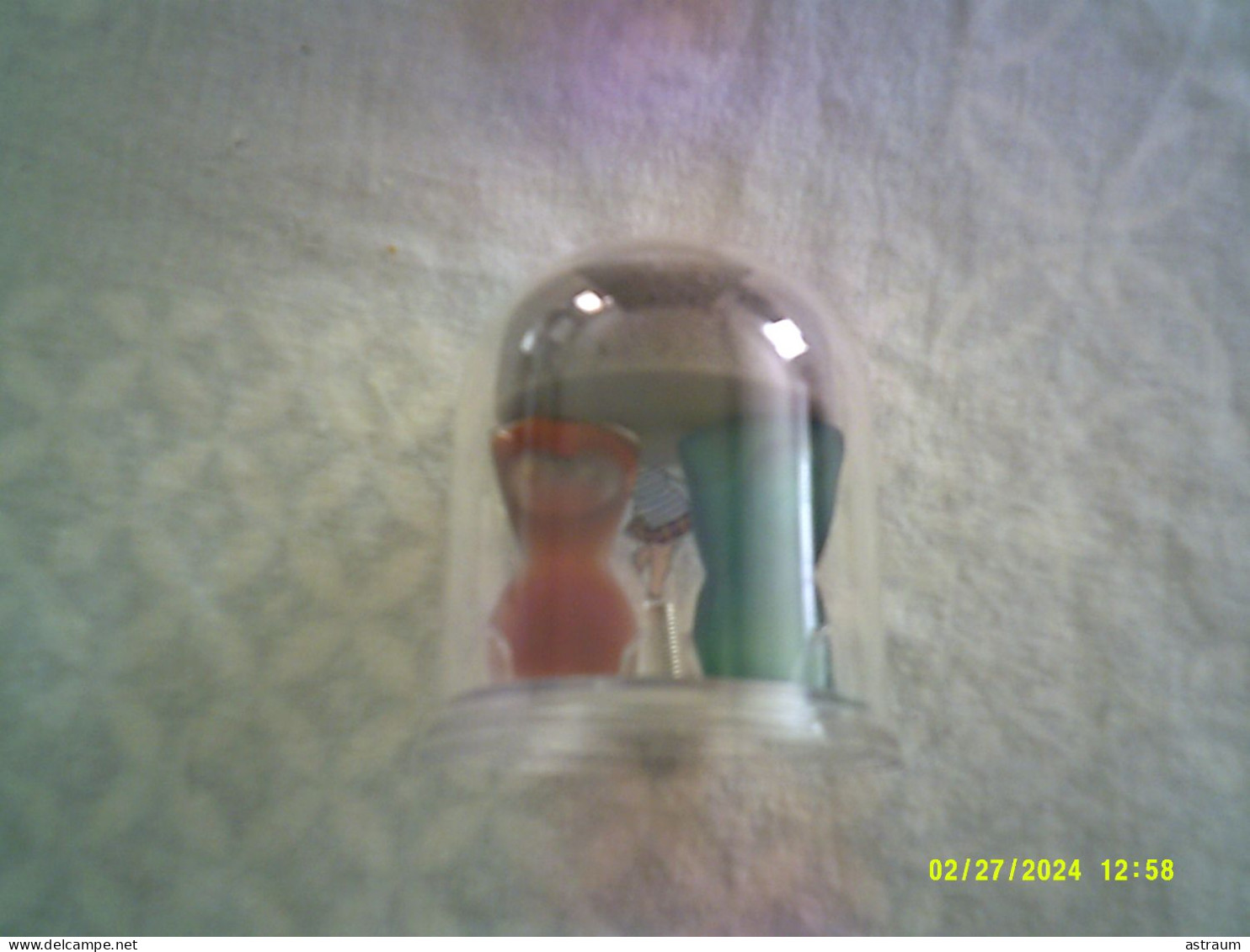 Joli Coffret Vintage 2 Miniature J-P Gaultier St Valentin 1997 Duo Parfum / EDT 2x 3,5ml - Miniatures Femmes (avec Boite)