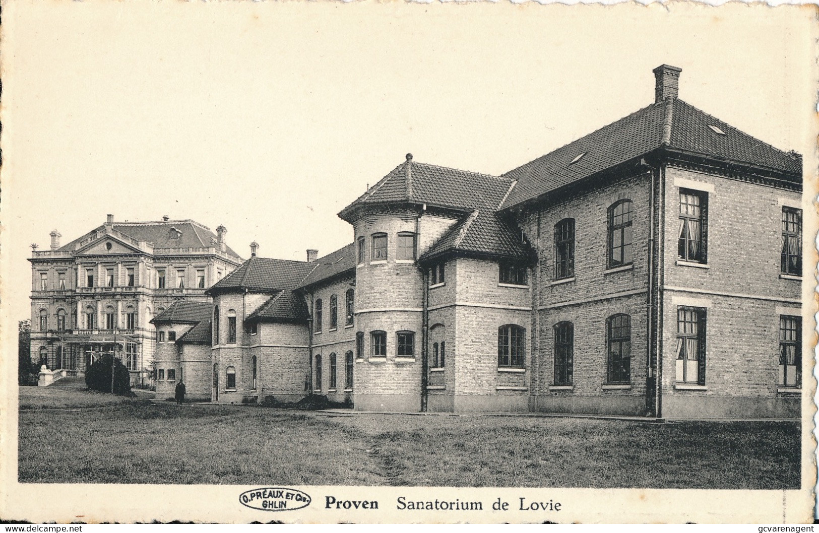 PROVEN  SANATORIUM  DE LOVIE               ZIE AFBEELDINGEN - Poperinge