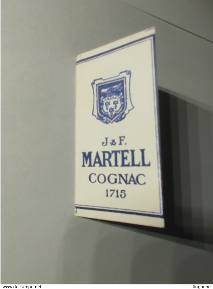 J & F MARTELL COGNAC Fondé En 1715  VERITABLE PAPIER A CIGARETTE LE NIL - Autres & Non Classés