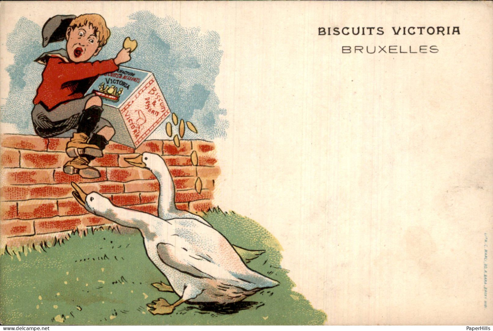 Reclame - Handel - Biscuits Victoria - Other & Unclassified