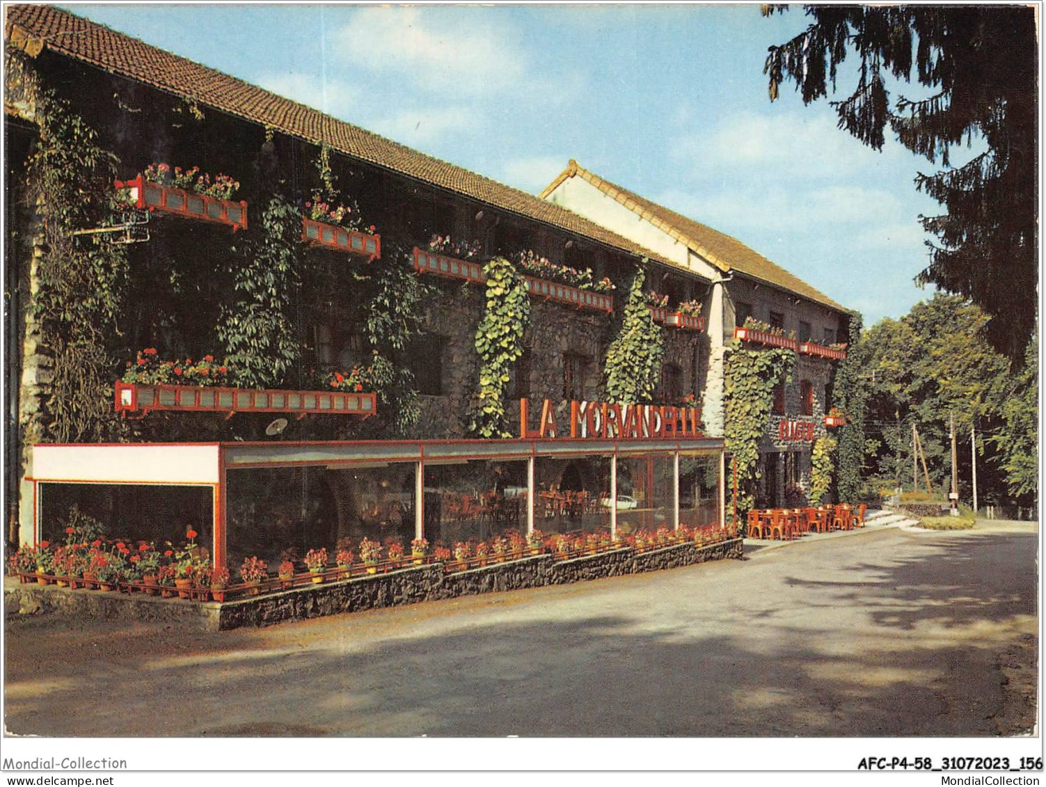 AFCP4-58-0451 - Hôtel-restaurant - La Morvandelle - LES SETTONS - Tel 102 Montsauche  - Montsauche Les Settons