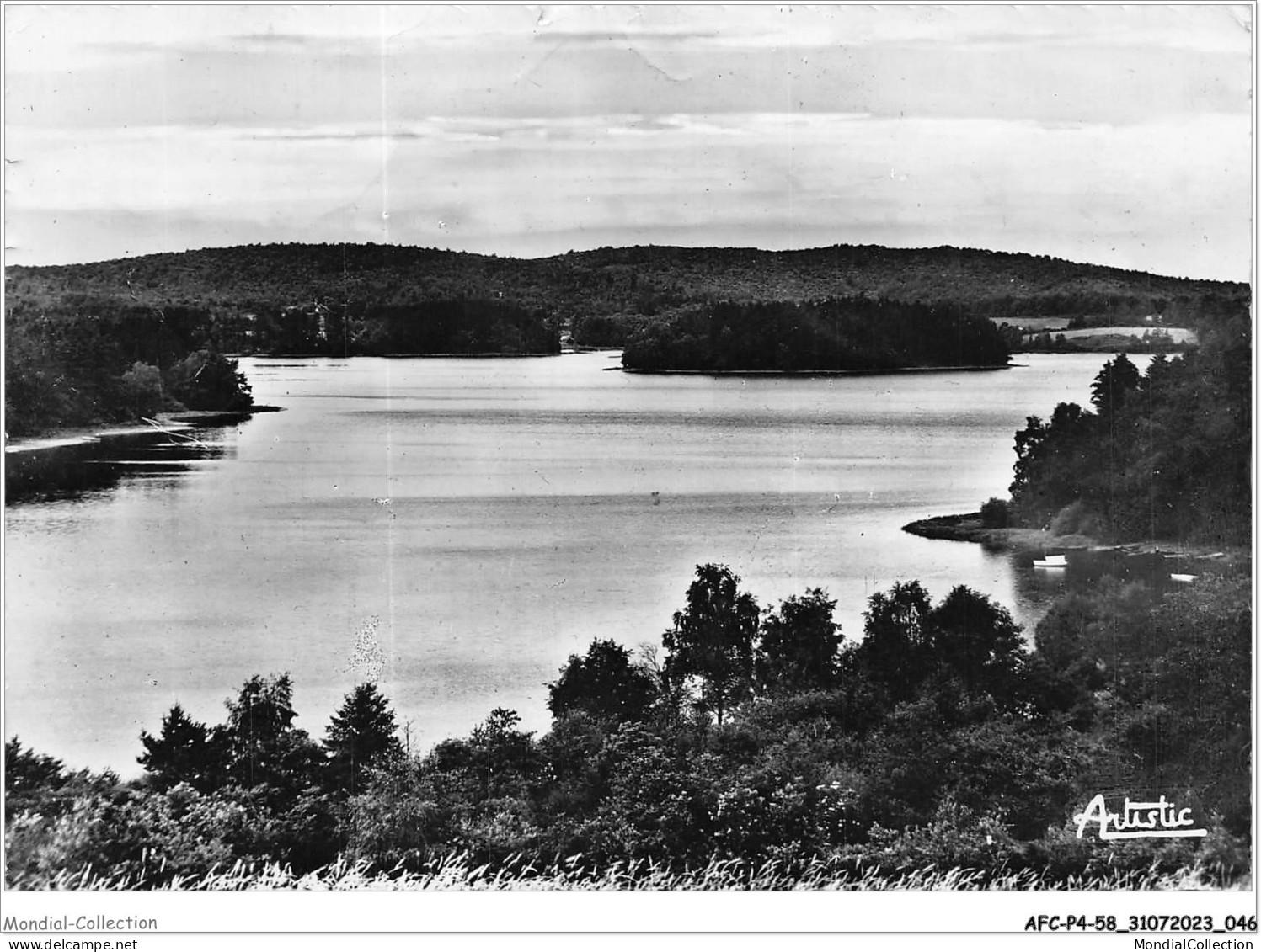 AFCP4-58-0396 - Les SETTONS - Nièvre - Panorama Du Lac  - Montsauche Les Settons