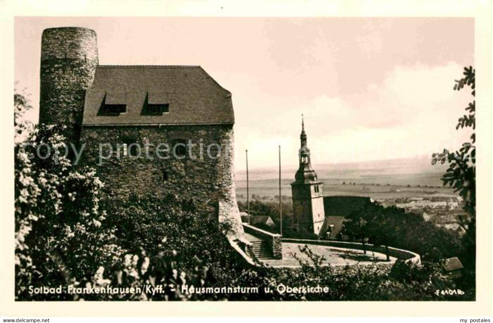 72640652 Frankenhausen Bad Hausmannsturm Oberkirche Bad Frankenhausen - Bad Frankenhausen