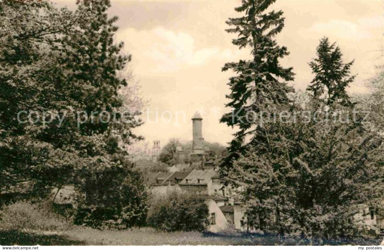 72640550 Auerbach Vogtland Kirche Schloss  Auerbach - Auerbach (Vogtland)