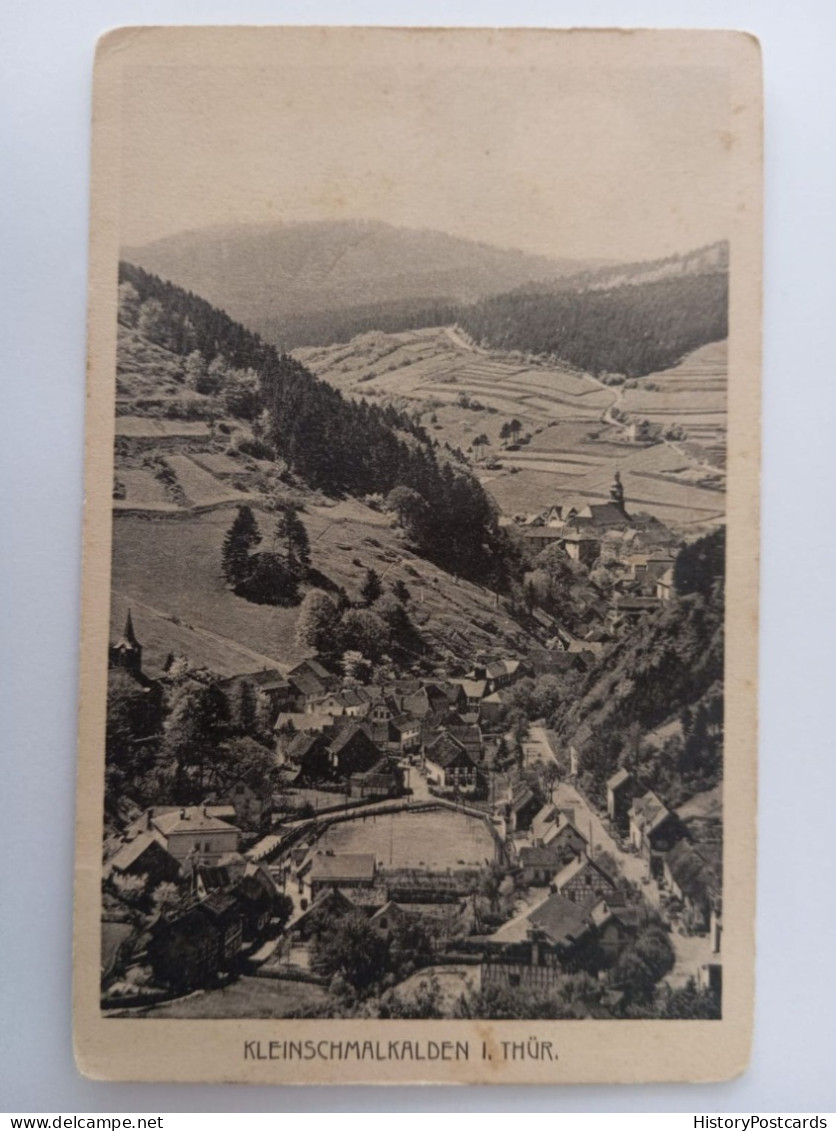 Kleinschmalkalden In Thüringen, Gesamtansicht, 1913 - Schmalkalden