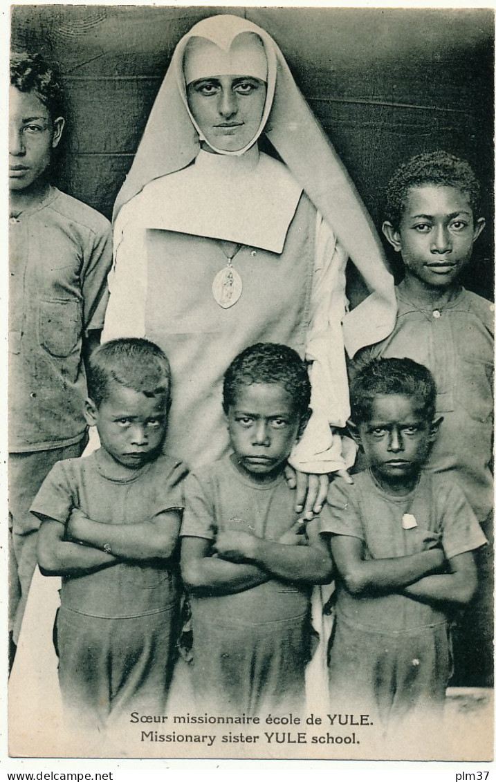 PAPOUASIE NOUVELLE GUINEE - Soeur Missionnaire, Ecole De YULE - Missionnaires Sacré-Coeur D'Issoudun - Papouasie-Nouvelle-Guinée